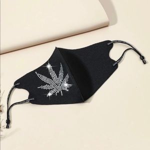 Face Mask - Jeweled Leaf